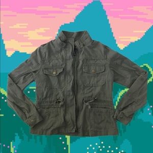 Timing Dark Green Jacket (girls)